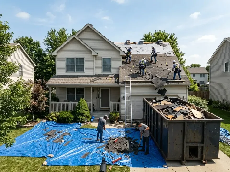 roof-replacement-debris-remova-004 — frequently asked questions, Cheapest Dumpster Rentals in Auburn, AL